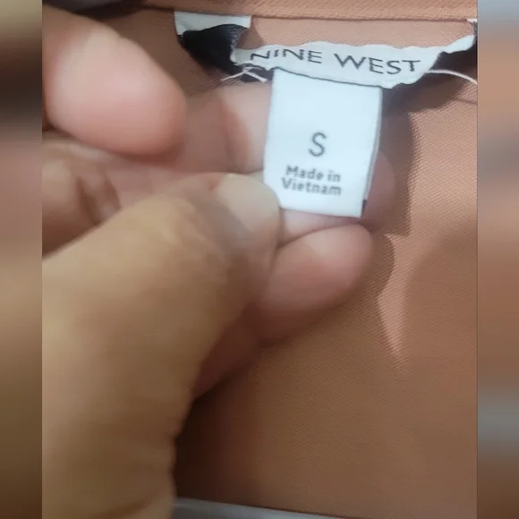 Nine West Belted Utility Jacket Size Small NWT - Picture 4 of 9